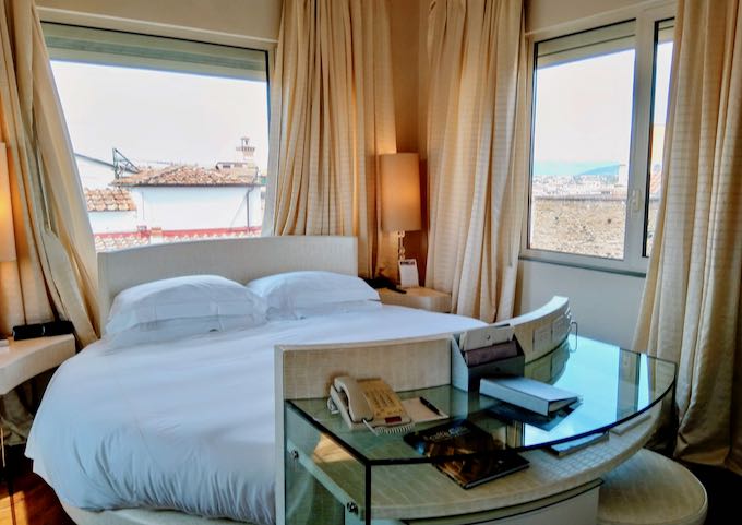 The Deluxe Panorama room offers 360-degree views.