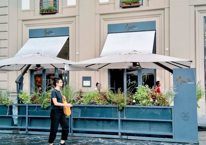Irene is a chic bistro with a pretty terrace.