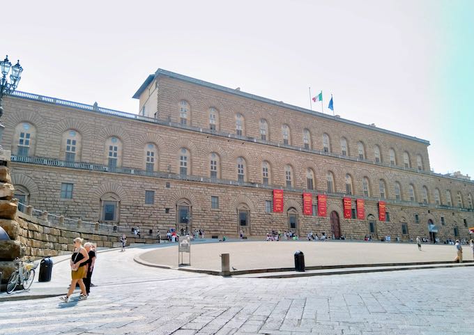 Palazzo Pitti has a great collection of art.