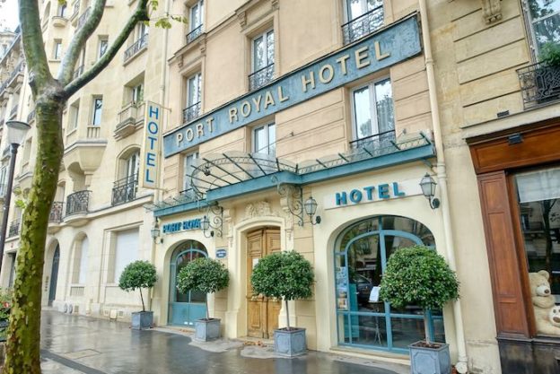 Paris cheap hotel - Port Royal Exterior