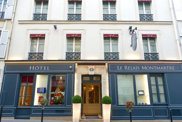 Exterior view of Hotel Le Relais Montmartre