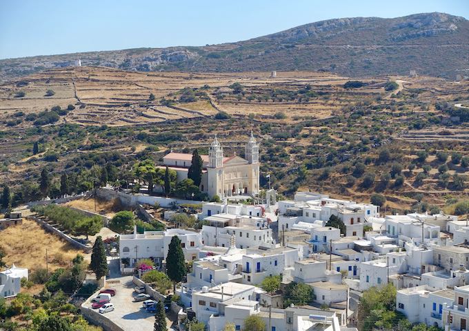 Lefkes village in Paros