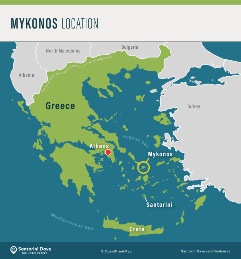 Mykonos Maps | Santorini Dave | Updated: August 23, 2022