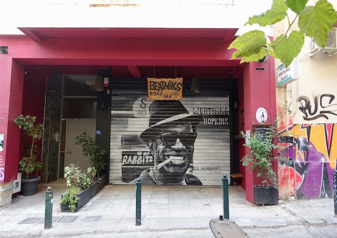 Beatniks Road Bar in Athens