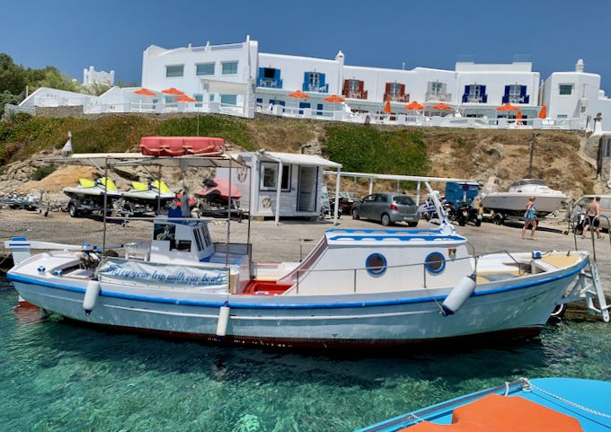 Mykonos Water Taxi to Beaches