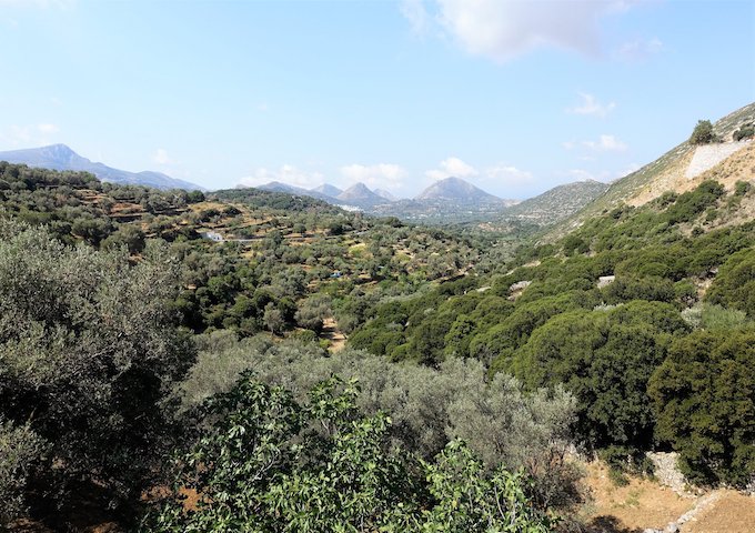 Drymalia Valley in Naxos