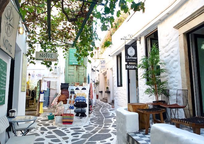 Bars in Naxos Town