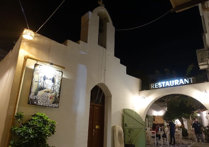 Doukato Restaurant in Naxos Town