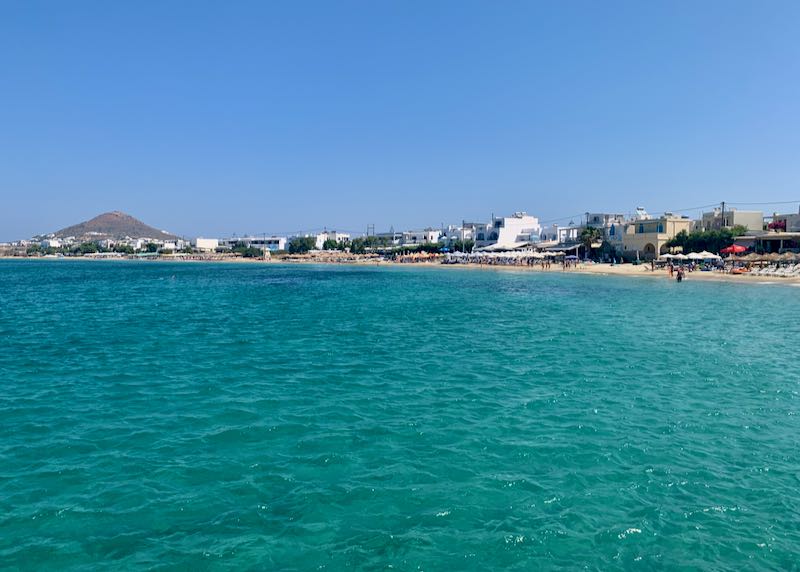 Agia Anna Beach in Naxos.