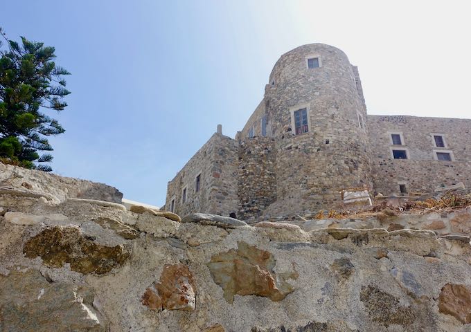 Tower of Glezos at the Castle of Naxos