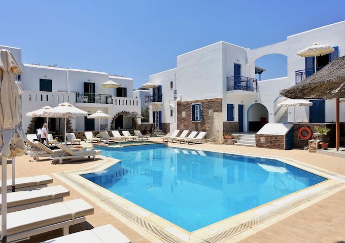 Agios Prokopios Hotel near Agios Prokopios Beach in Naxos