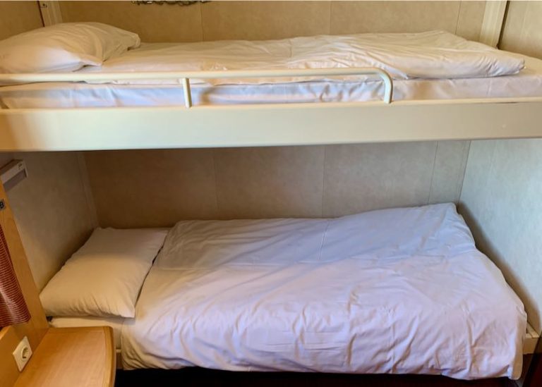 Sleeping Cabins on Greek Overnight Ferries