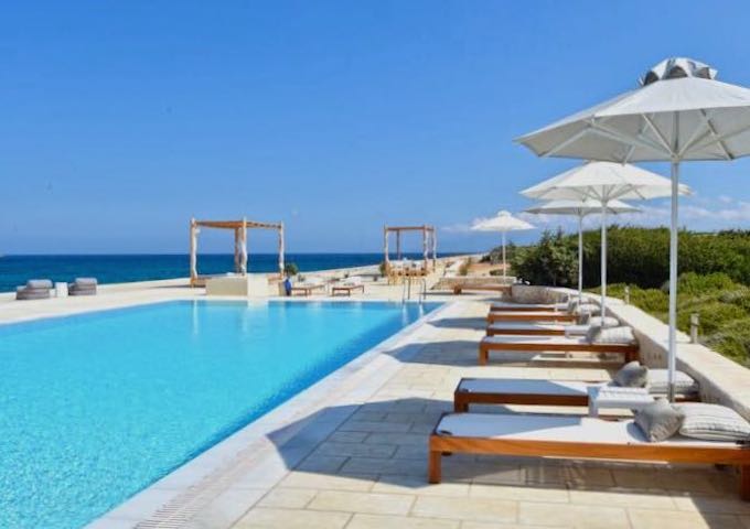 Ambassador Luxury Villas near Santa Maria Beach, Paros