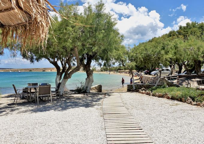 Kalypso Hotel on Agii Anargyri Beach, Paros