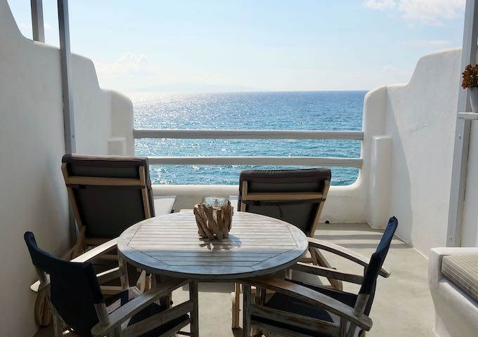 Blue Waves Suites & Apartments on Drios Beach in Paros