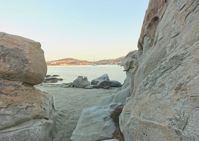 Kolymbithres Beach in Paros