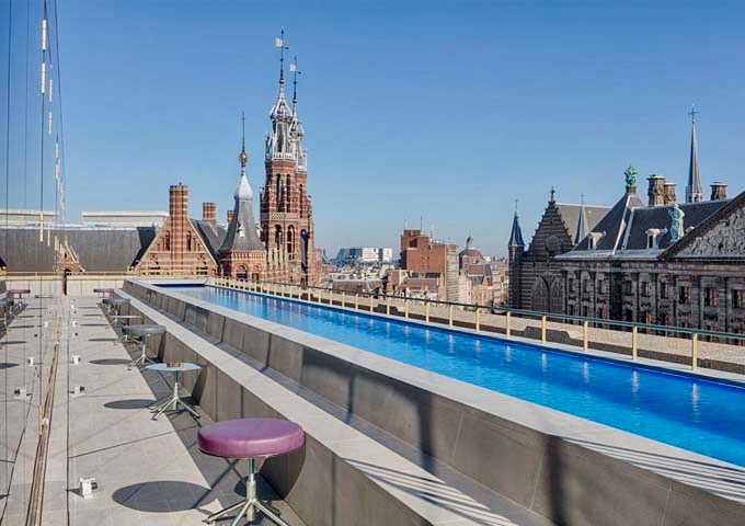 W Hotel in the Medieval Centre, Amsterdam.