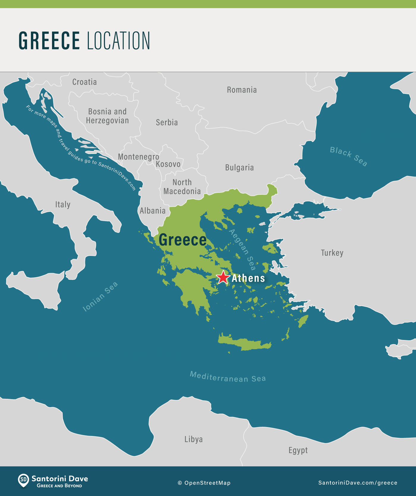 MAPS Of GREECE