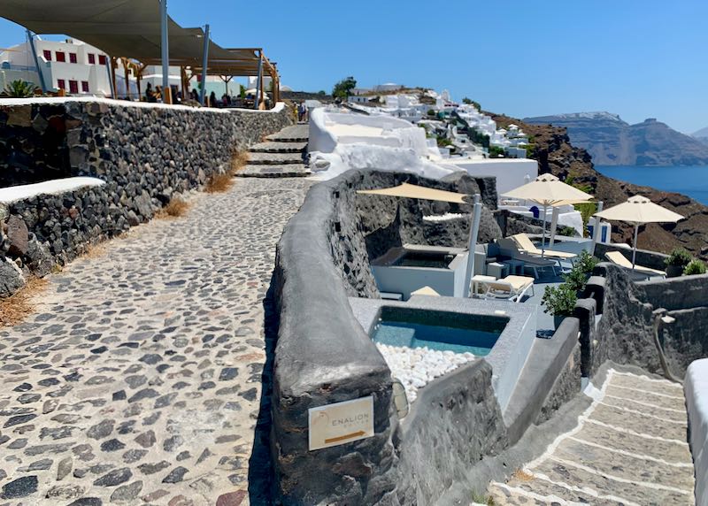 Santorini Accommodations with Caldera View
