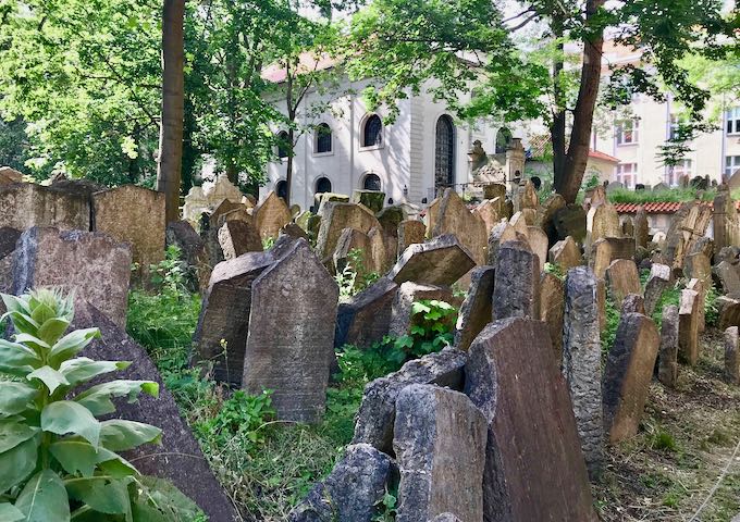 The Old Jewish Cemetery is very interesting.