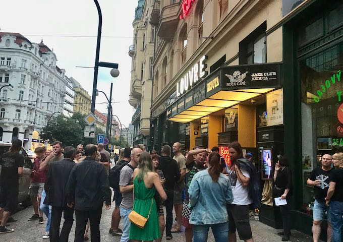 Reduta Jazz Club is very popular.