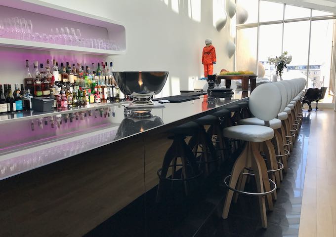 The bar is also very popular with locals.