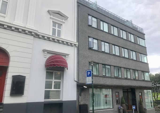 Review of 101 Hotel in Reykjavik, Iceland.