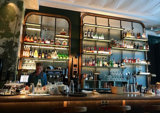 Kaffibarinn is a hip bar.