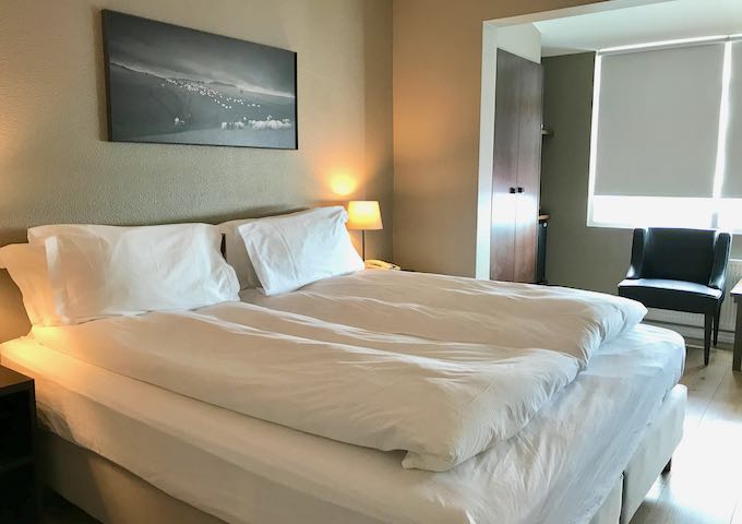 Double rooms are very comfortable.