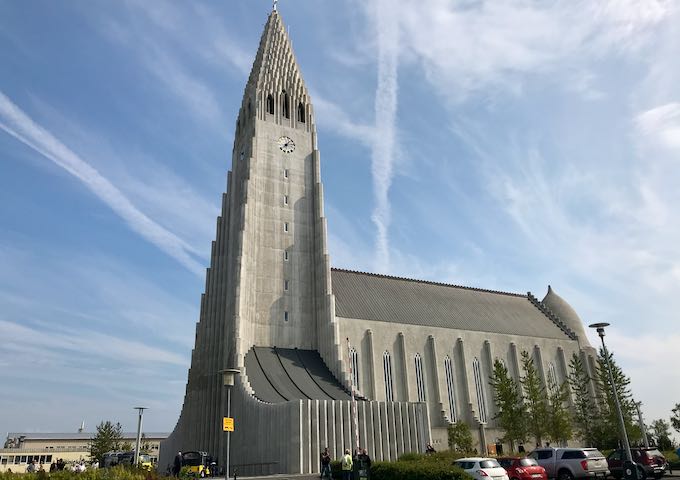 Hallgrímskirkja and its tower are world-famous.