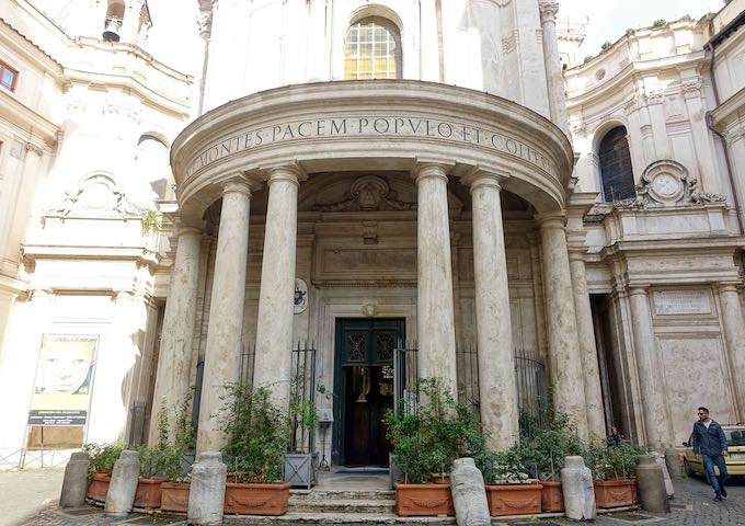 Chiostro del Bramante in Rome