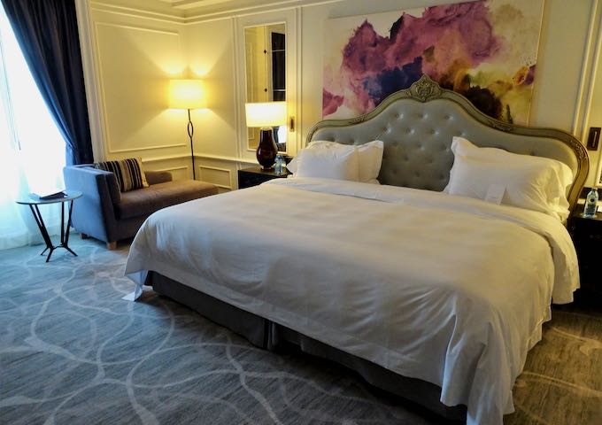All rooms have king-sized beds.