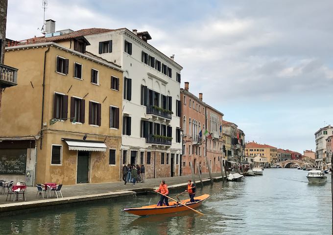 Rio della Misericornia is ones of Venice's most picturesque canals.