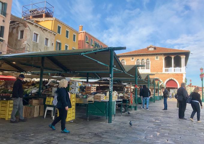 Rialto Market is a centuries-old fresh produce market.