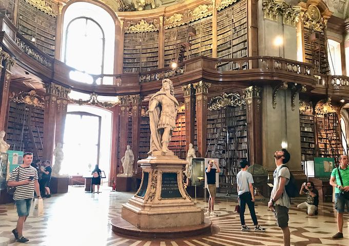 The Austrian National Library is simply stunning.