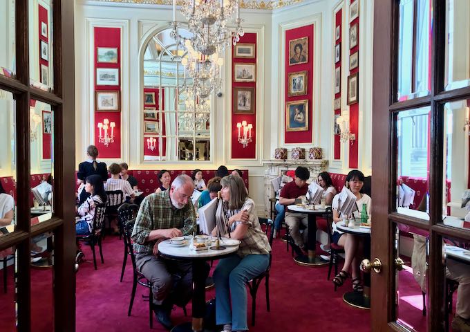 Don't forget to try the Sacher torte at Café Sacher.