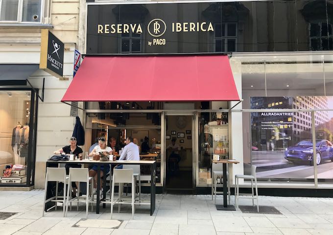 Reserva Iberica is a great Spanish tapas bar.