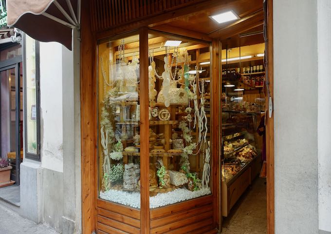 Forno Becagli bakery in Santa Maria Novella, Florence