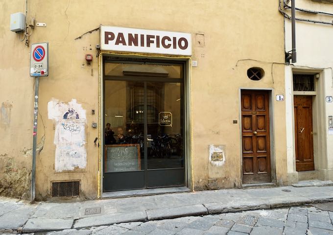 S. Forno bakery in Santo Spirito, Florence