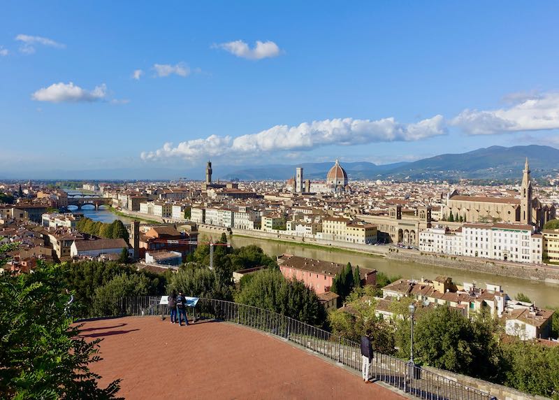 View from Piazzale Michelangelo in Florence