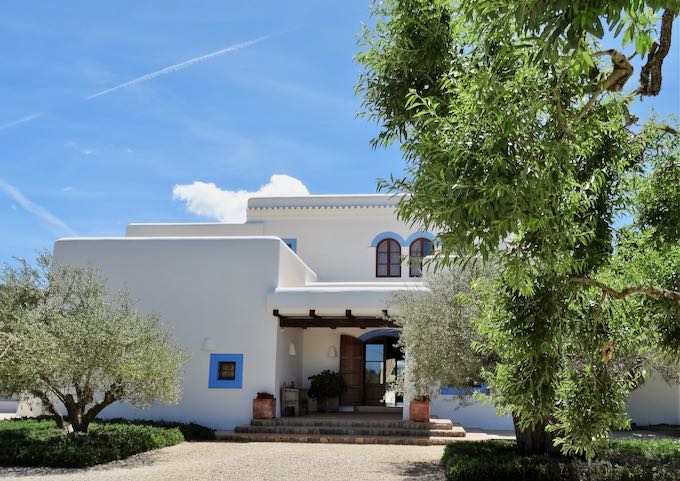The main building is in an old farmhouse.