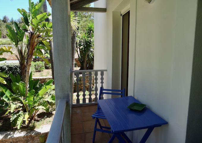 Most rooms have balconies.