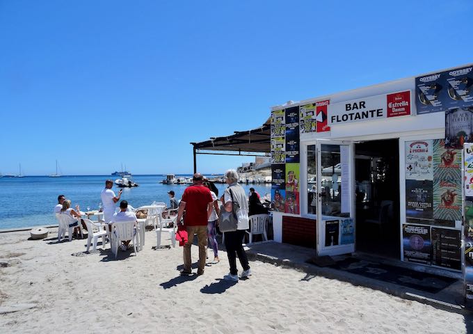 Bar Flotante is a great beachside eatery.