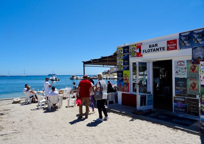 Bar Flotante is a great beachside eatery.
