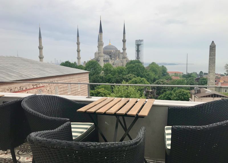 Hotel Ibrahim Pasha in Istanbul, Turkey.