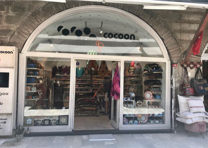 Cocoon sells fine textiles.