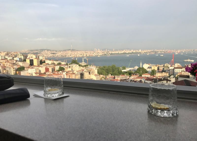360 Istanbul Bar offers fantastic views.