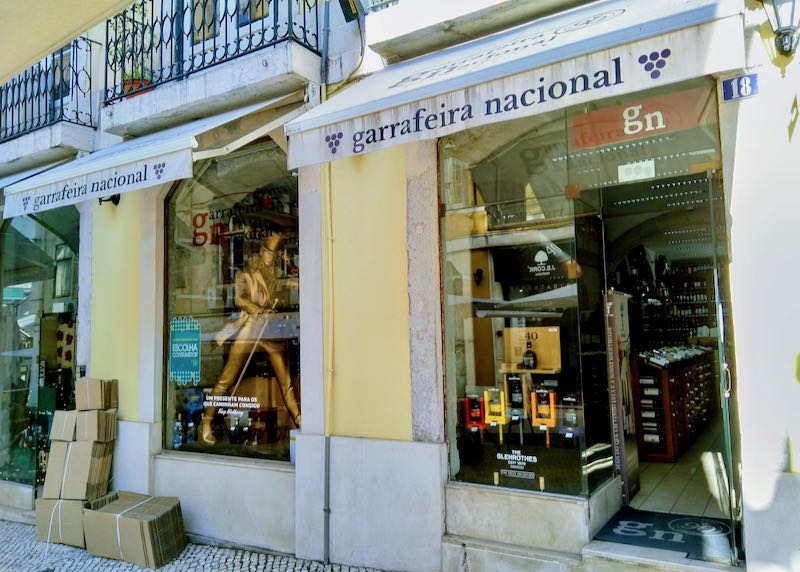 Garrafeira Nacional is a famous wine-seller.