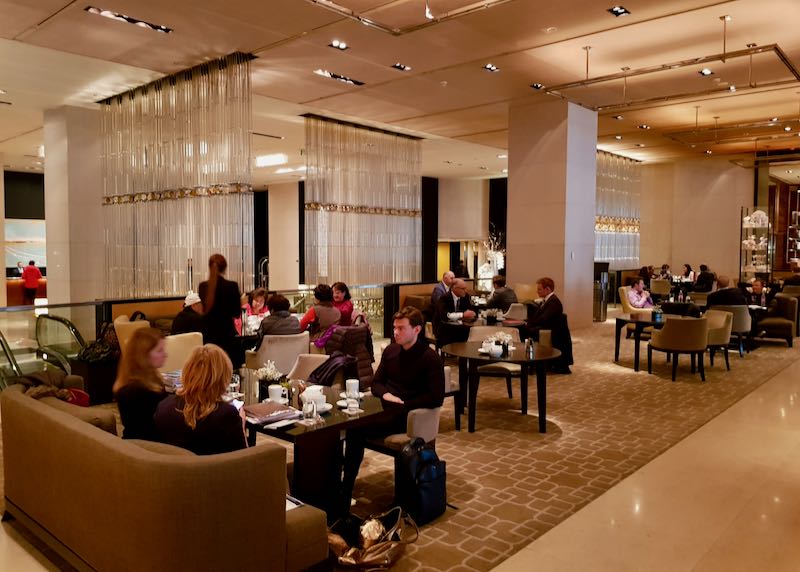 The Lobby Lounge is great for socializing.
