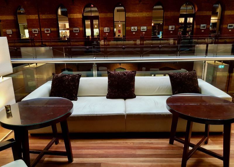 Market Lane Bar has cozy seating.